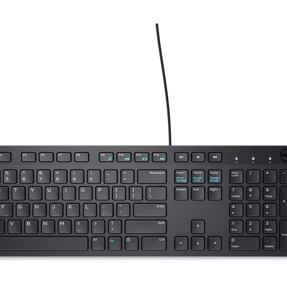 Dell Wired Keyboard and Mouse - KM300C - Picture 2 of 6